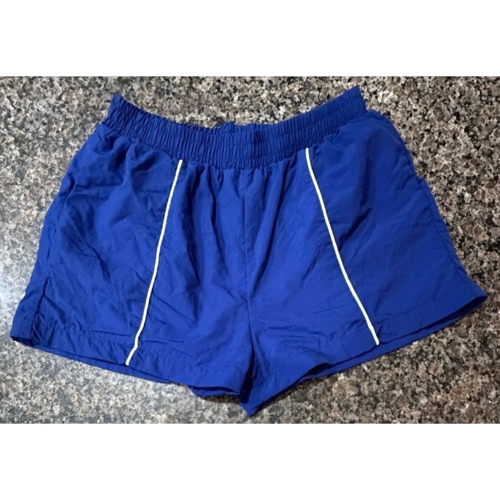 Forever 21 Womens Royal Blue Mesh Lined Athletic Running Shorts Medium